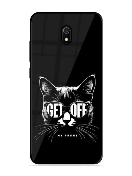 Get Off Glossy Metal TPU Phone Cover for Xiaomi Redmi 8A Zapvi