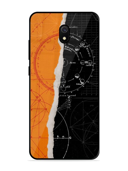 Planning Zoning Glossy Metal Phone Cover for Xiaomi Redmi 8A Zapvi