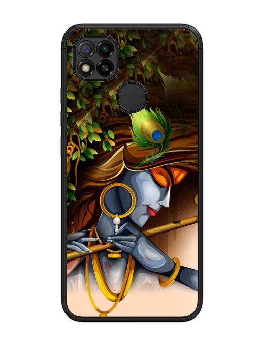 Krishna Glossy Metal Phone Cover for Xiaomi Redmi 9