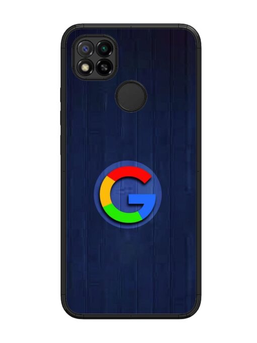 Google Logo Printed Glossy Metal TPU Phone Cover for Xiaomi Redmi 9