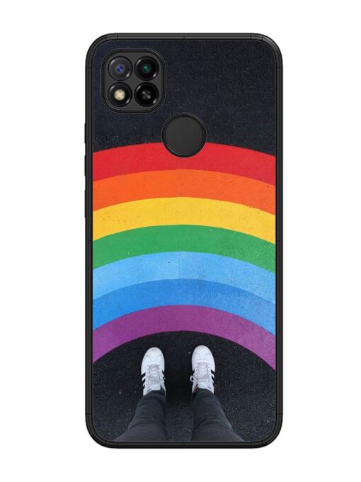 Legs Rainbow Glossy Metal TPU Phone Cover for Xiaomi Redmi 9