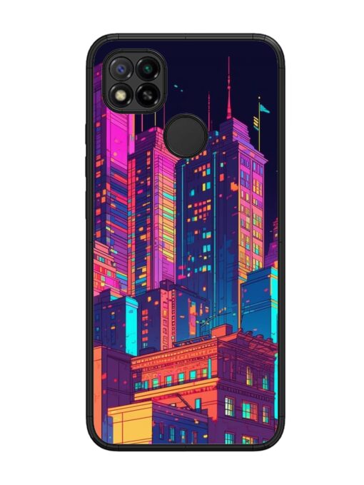 City View Glossy Metal Phone Cover for Xiaomi Redmi 9