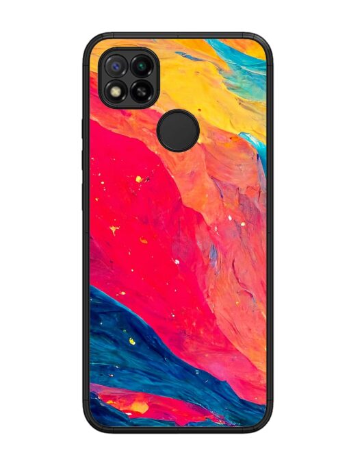 Starry Night Glossy Metal Phone Cover for Xiaomi Redmi 9