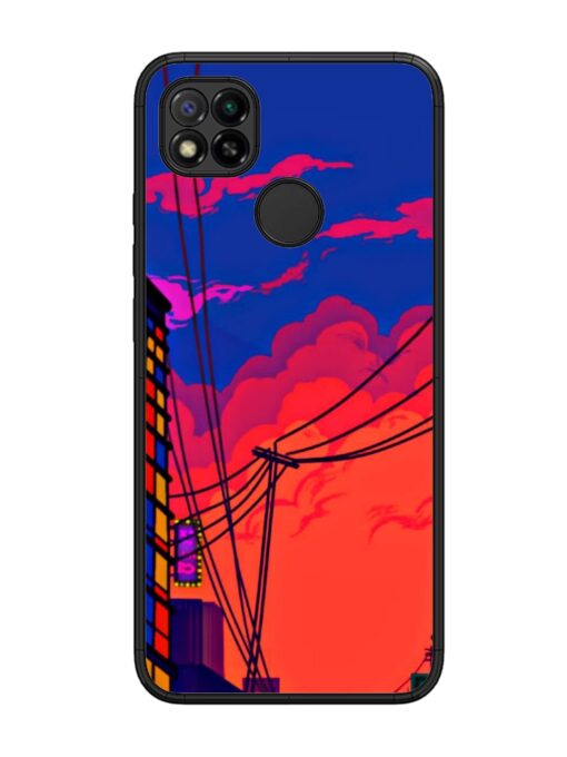 Sky At Morning Glossy Metal Phone Cover for Xiaomi Redmi 9