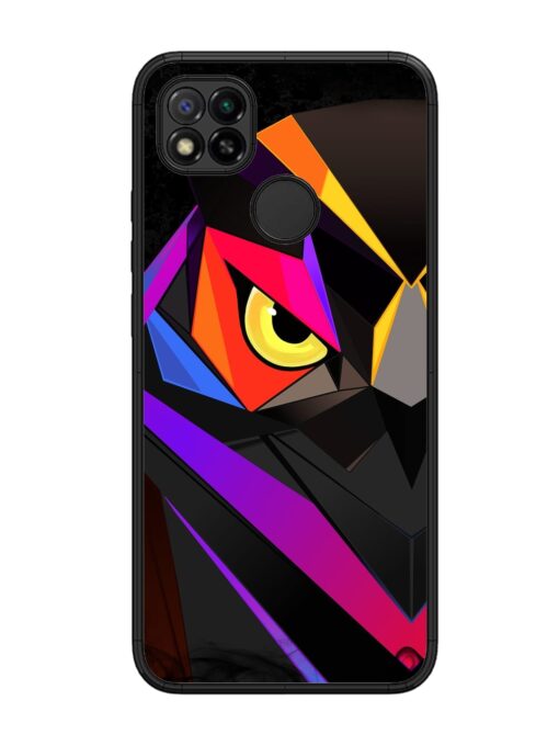 Wpap Owl Glossy Metal Phone Cover for Xiaomi Redmi 9 Zapvi