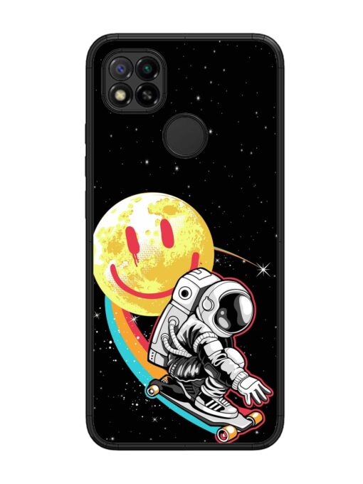 Astronaut Art Glossy Metal Phone Cover for Xiaomi Redmi 9 Zapvi