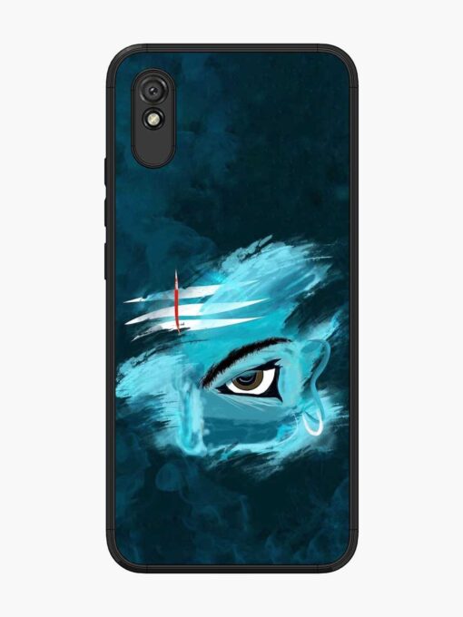 Lord Shiva Glossy Metal Phone Cover for Xiaomi Redmi 9A Zapvi