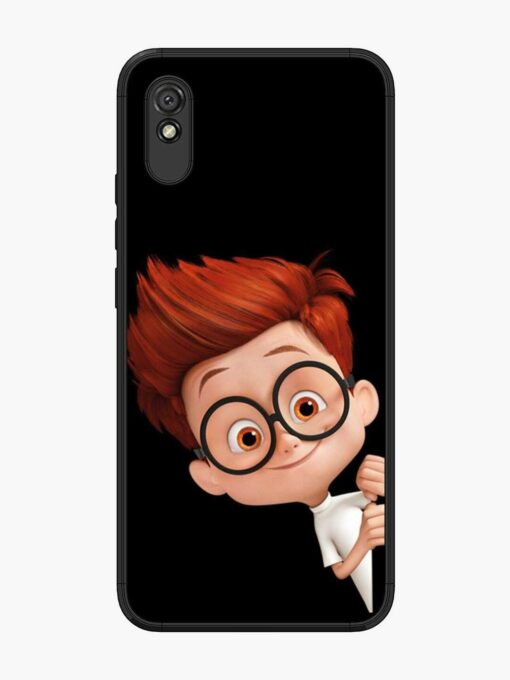 Smart Boy Cartoon Glossy Metal Phone Cover for Xiaomi Redmi 9A