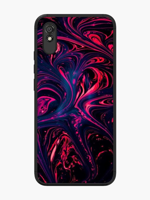 Abstract Background Glossy Metal Phone Cover for Xiaomi Redmi 9A Zapvi