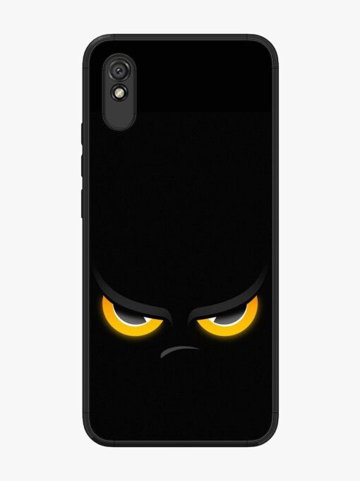 Scary Yellow Eye Glossy Metal TPU Phone Cover for Xiaomi Redmi 9A Zapvi