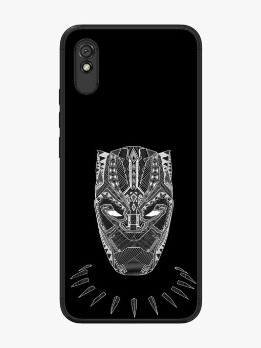 Fictional Art Glossy Metal Phone Cover for Xiaomi Redmi 9A Zapvi