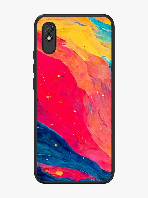 Starry Night Glossy Metal Phone Cover for Xiaomi Redmi 9A