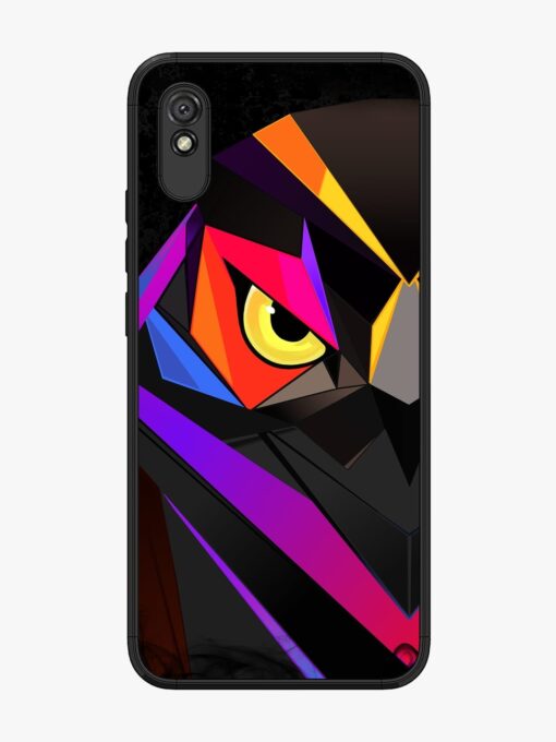 Wpap Owl Glossy Metal Phone Cover for Xiaomi Redmi 9A