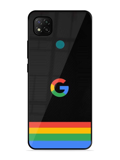 Google Logo Art Glossy Metal Phone Cover for Xiaomi Redmi 9 Activ Zapvi