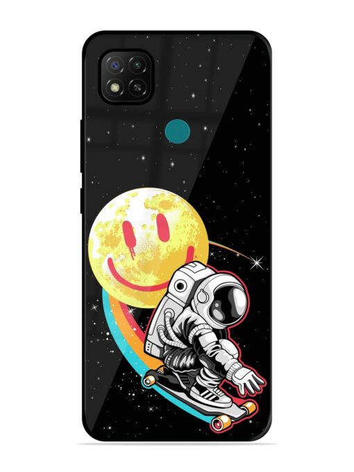 Astronaut Art Glossy Metal Phone Cover for Xiaomi Redmi 9 Activ Zapvi