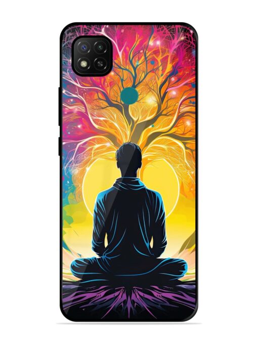 Mind Colourful Glossy Metal Phone Cover for Xiaomi Redmi 9 Activ Zapvi