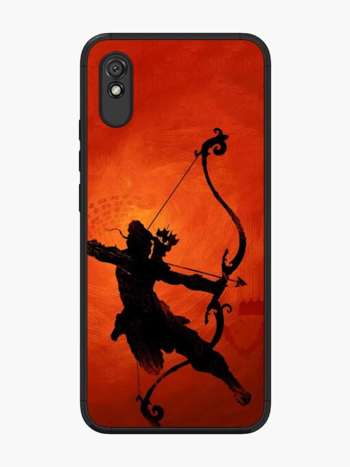 Illustration Lord Rama Glossy Metal Phone Cover for Xiaomi Redmi 9I