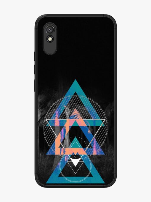 Indie Cross Glossy Metal Phone Cover for Xiaomi Redmi 9I