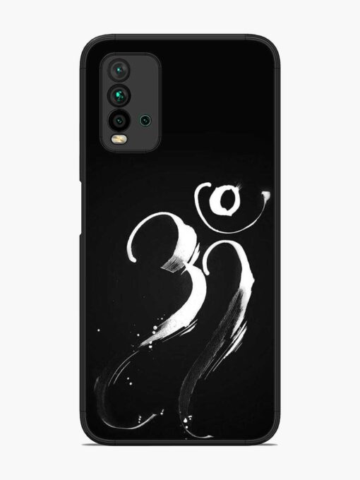 Om Logo Glossy Metal Phone Cover for Xiaomi Redmi 9 Power Zapvi