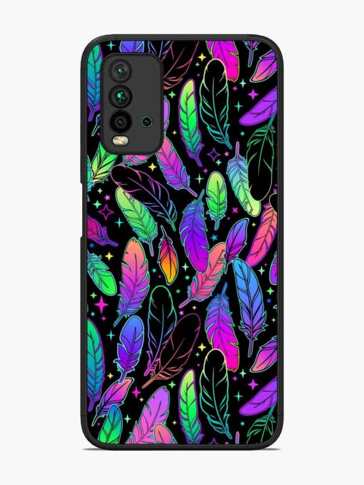 Bright Multi Colored Seamless Glossy Metal Phone Cover for Xiaomi Redmi 9 Power Zapvi