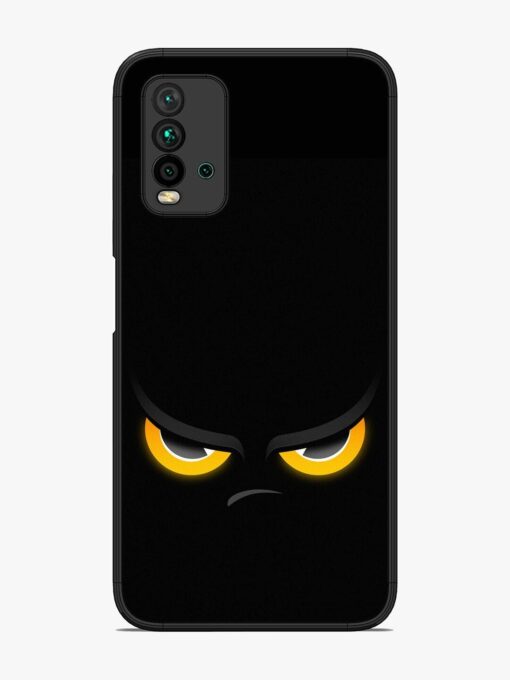 Scary Yellow Eye Glossy Metal TPU Phone Cover for Xiaomi Redmi 9 Power Zapvi