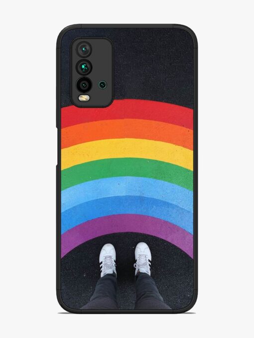 Legs Rainbow Glossy Metal TPU Phone Cover for Xiaomi Redmi 9 Power Zapvi