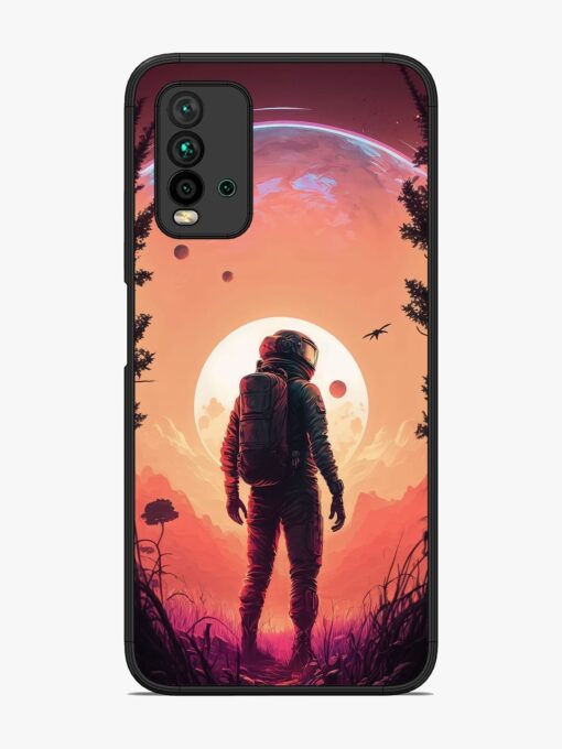 Red Sky At Morning Glossy Metal Phone Cover for Xiaomi Redmi 9 Power Zapvi