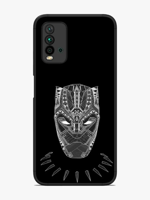 Fictional Art Glossy Metal Phone Cover for Xiaomi Redmi 9 Power