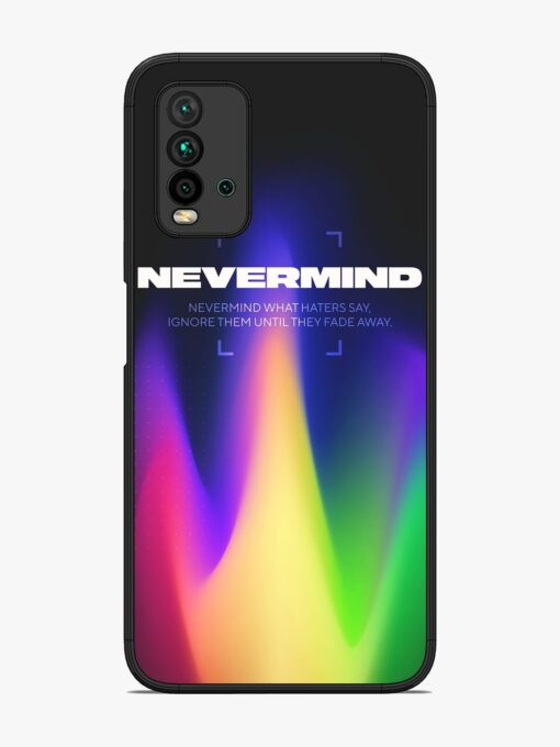 Nevermind Glossy Metal Phone Cover for Xiaomi Redmi 9 Power Zapvi