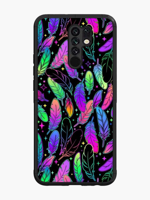 Bright Multi Colored Seamless Glossy Metal Phone Cover for Xiaomi Redmi 9 Prime Zapvi