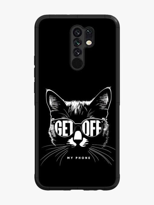 Get Off Glossy Metal TPU Phone Cover for Xiaomi Redmi 9 Prime Zapvi