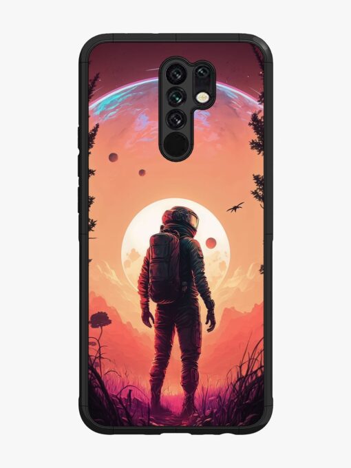 Red Sky At Morning Glossy Metal Phone Cover for Xiaomi Redmi 9 Prime Zapvi