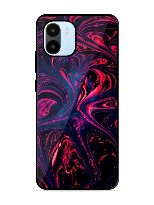 Abstract Background Glossy Metal Phone Cover for Xiaomi Redmi A1 (2022) Zapvi