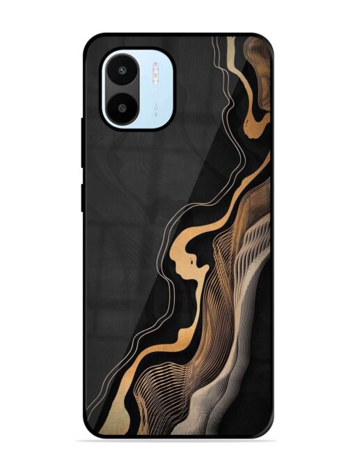 Abstract Art Glossy Metal TPU Phone Cover for Xiaomi Redmi A1 (2022) Zapvi