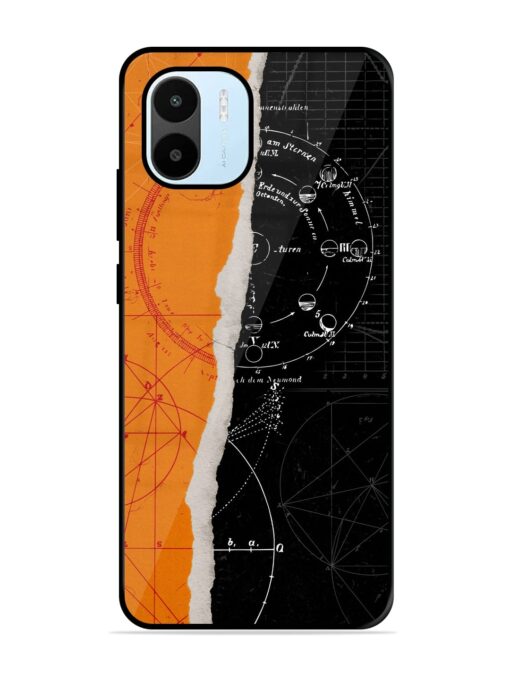 Planning Zoning Glossy Metal Phone Cover for Xiaomi Redmi A1 (2022)