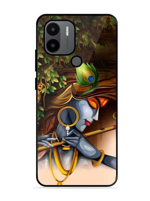 Krishna Glossy Metal Phone Cover for Xiaomi Redmi A1 Plus Zapvi