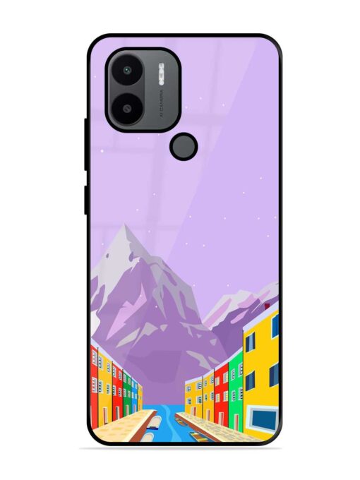 Venice City Illustration Glossy Metal Phone Cover for Xiaomi Redmi A1 Plus Zapvi