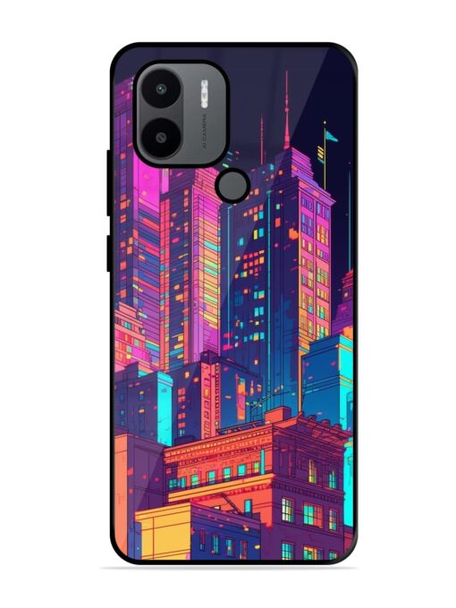 City View Glossy Metal Phone Cover for Xiaomi Redmi A1 Plus