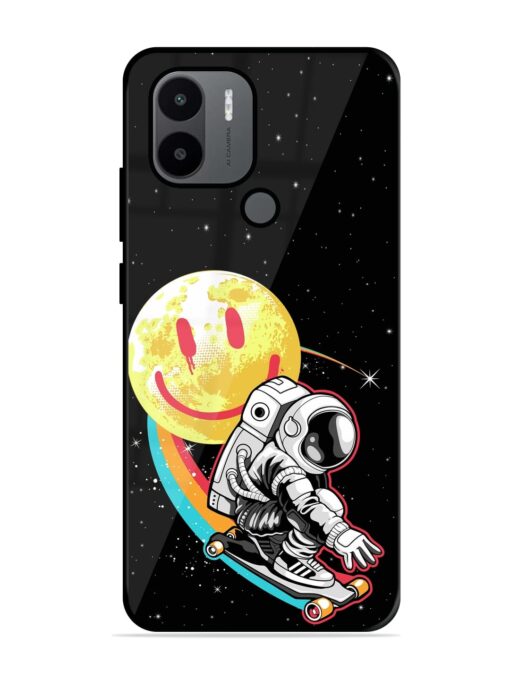 Astronaut Art Glossy Metal Phone Cover for Xiaomi Redmi A1 Plus Zapvi