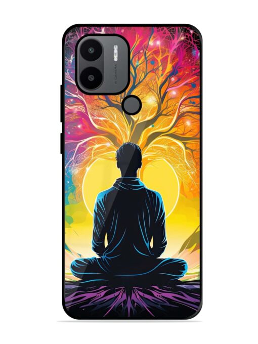 Mind Colourful Glossy Metal Phone Cover for Xiaomi Redmi A1 Plus