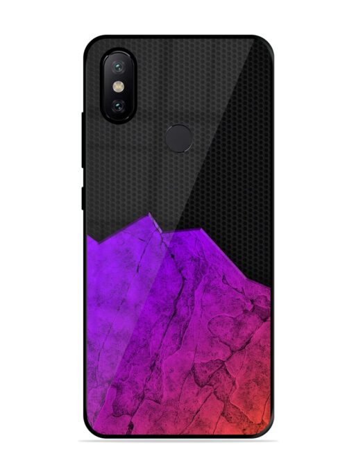 Minimalist Gradient Glossy Metal Phone Cover for Xiaomi Redmi A2 Zapvi