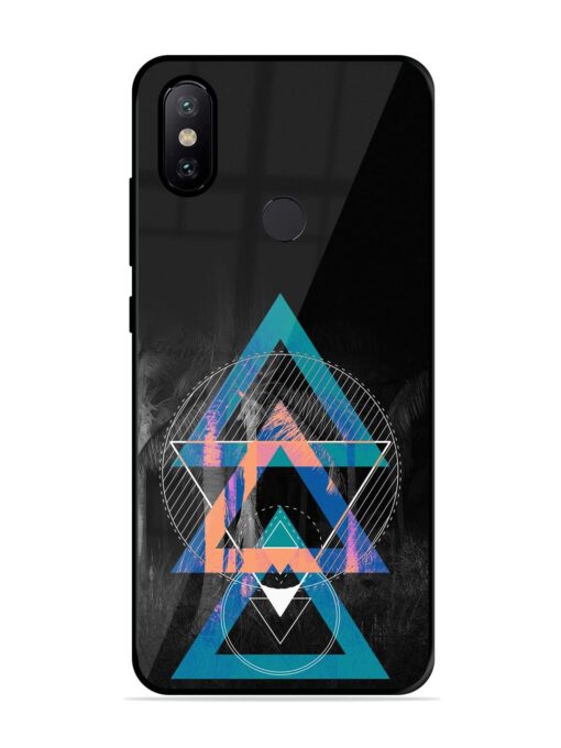 Indie Cross Glossy Metal Phone Cover for Xiaomi Redmi A2 Zapvi