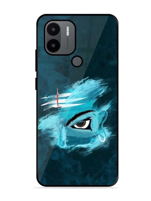 Lord Shiva Glossy Metal Phone Cover for Xiaomi Redmi A2 Plus Zapvi