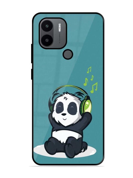 Music Panda Glossy Metal Phone Cover for Xiaomi Redmi A2 Plus Zapvi