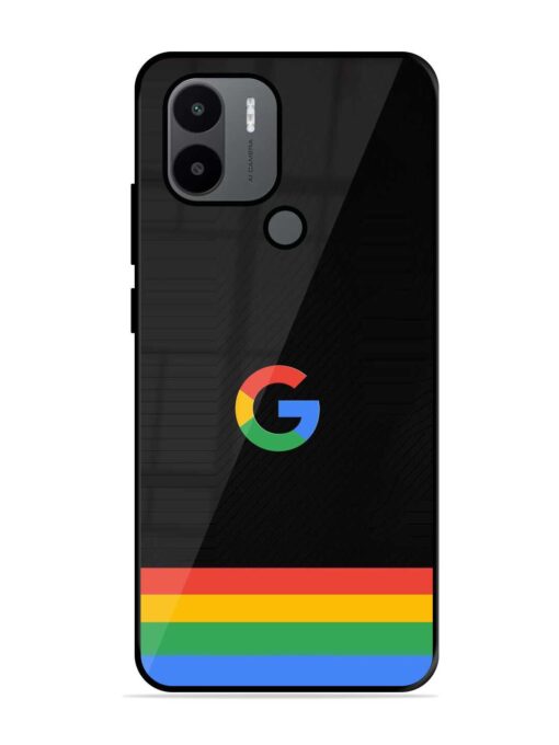 Google Logo Art Glossy Metal Phone Cover for Xiaomi Redmi A2 Plus