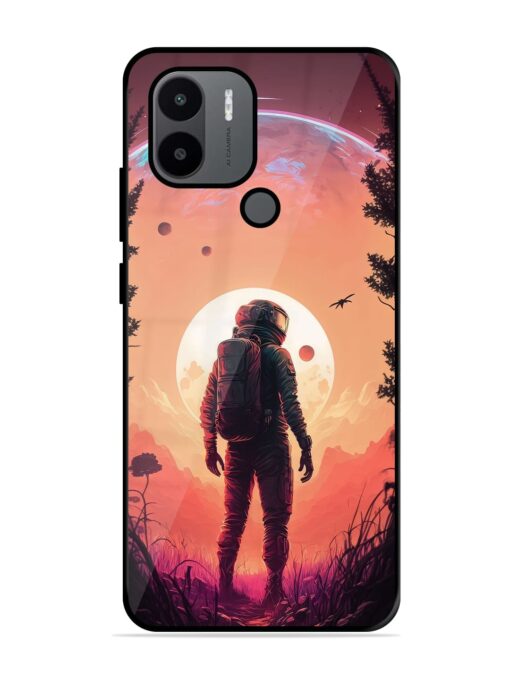 Red Sky At Morning Glossy Metal Phone Cover for Xiaomi Redmi A2 Plus