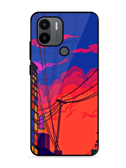 Sky At Morning Glossy Metal Phone Cover for Xiaomi Redmi A2 Plus Zapvi