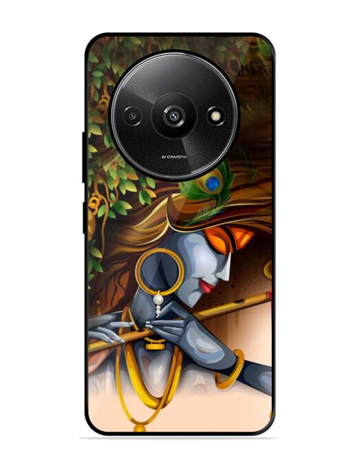 Krishna Glossy Metal Phone Cover for Xiaomi Redmi A3 (2024)