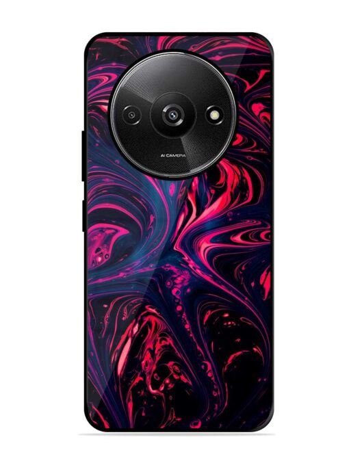 Abstract Background Glossy Metal Phone Cover for Xiaomi Redmi A3 (2024) Zapvi