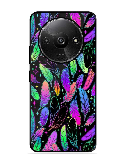 Bright Multi Colored Seamless Glossy Metal Phone Cover for Xiaomi Redmi A3 (2024)